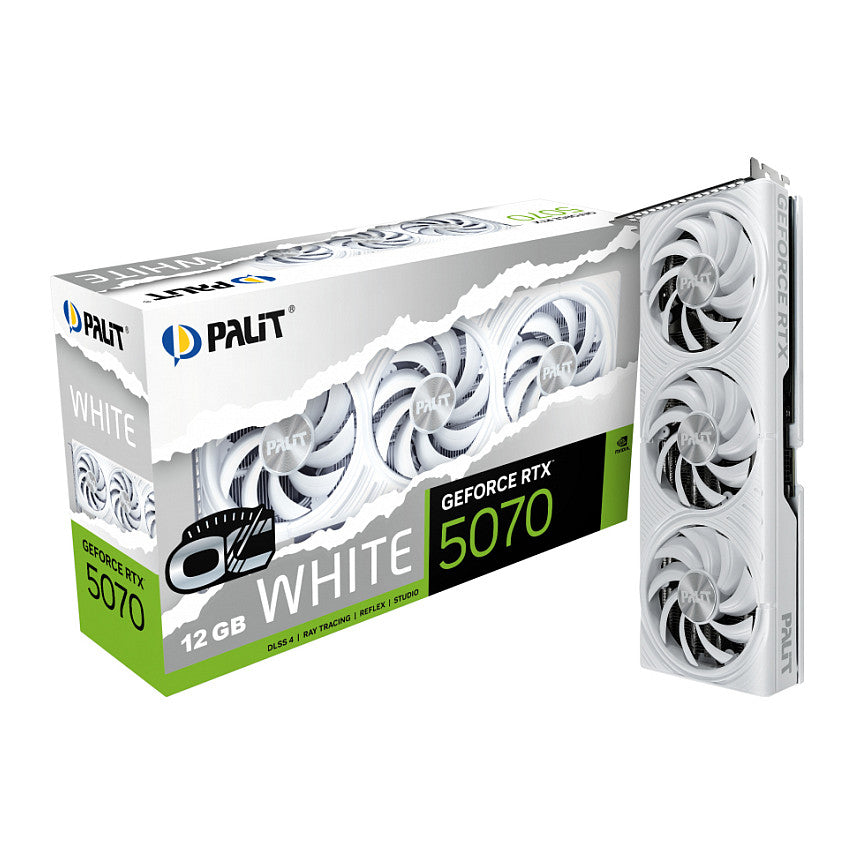 RTX 5070 12GB Palit OC GDDR7 white