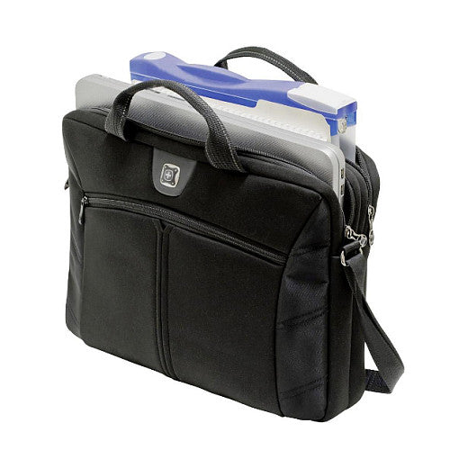 WENGER Sherpa Notebook Tasche fuer 35,8 bis 39,6cm 14,1 bis 15,6Zoll Toploader Tablet Laptop schwarz