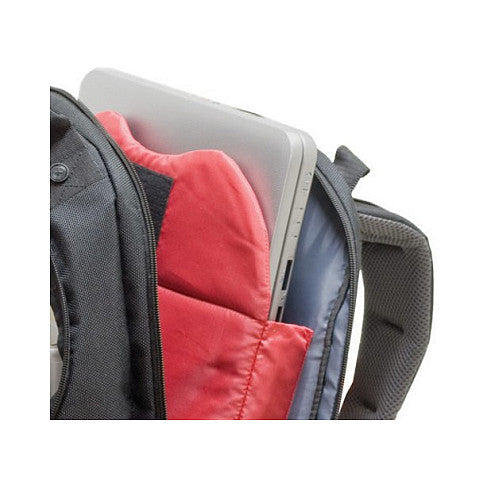 WENGER Legacy Notebook Rucksack fuer 35,8 bis 39,6cm 14,1 bis 15,6Zoll Tablet, Laptop schwarz grau