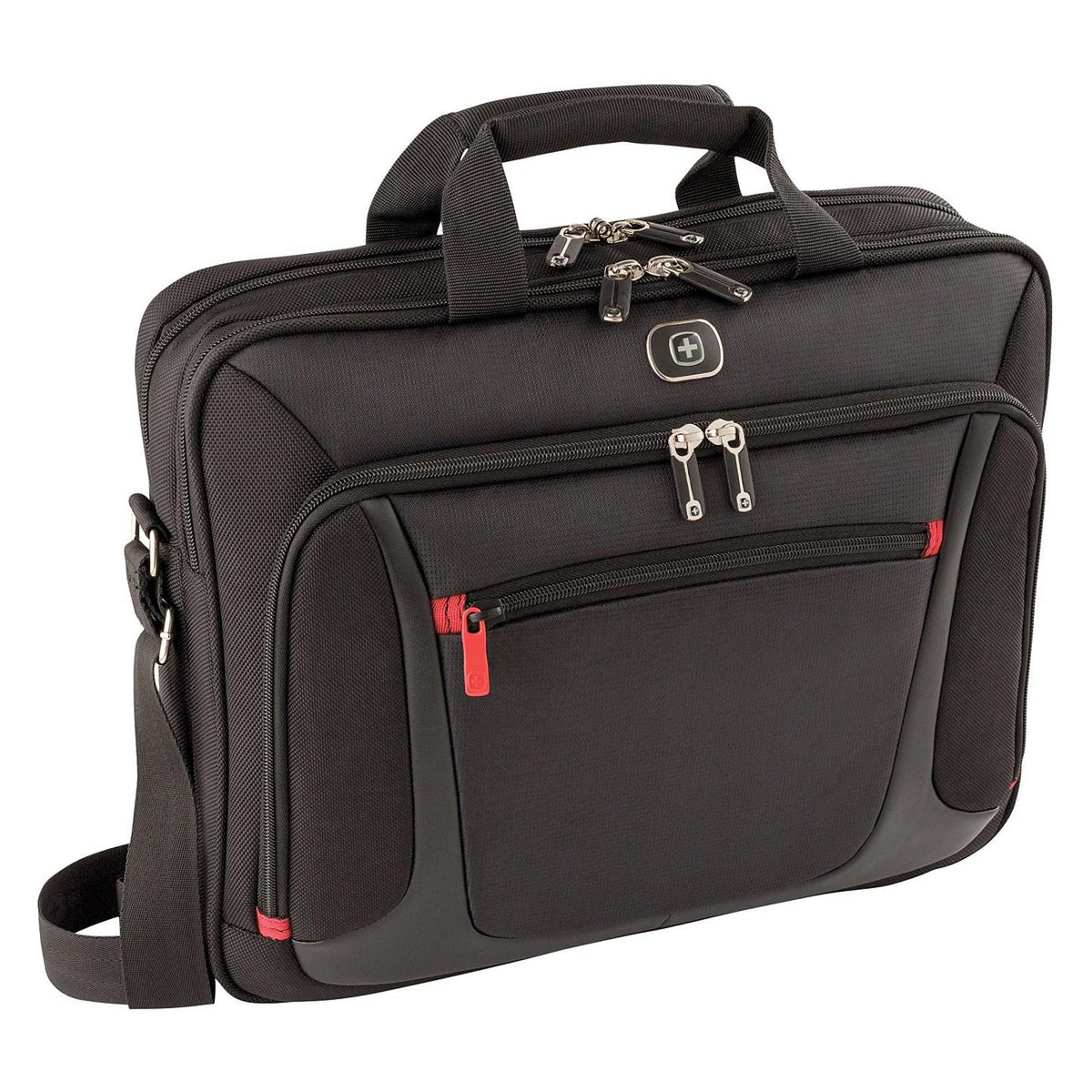 WENGER Sensor Notebook Tasche fuer 30,48 bis 39,1cm 12 bis 15,4Zoll Laptop, Tablet, iPad schwarz
