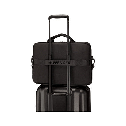 WENGER XE Compact Brief 16 40,64cm 16Zoll Laptop Briefcase with Tablet Pocket Black