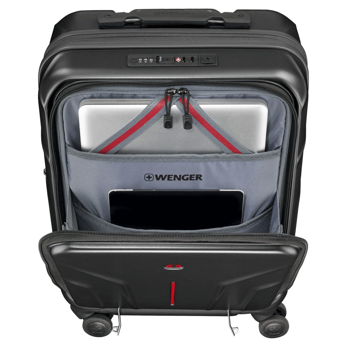 Wenger Amplix Hardside Carry-On schwarz