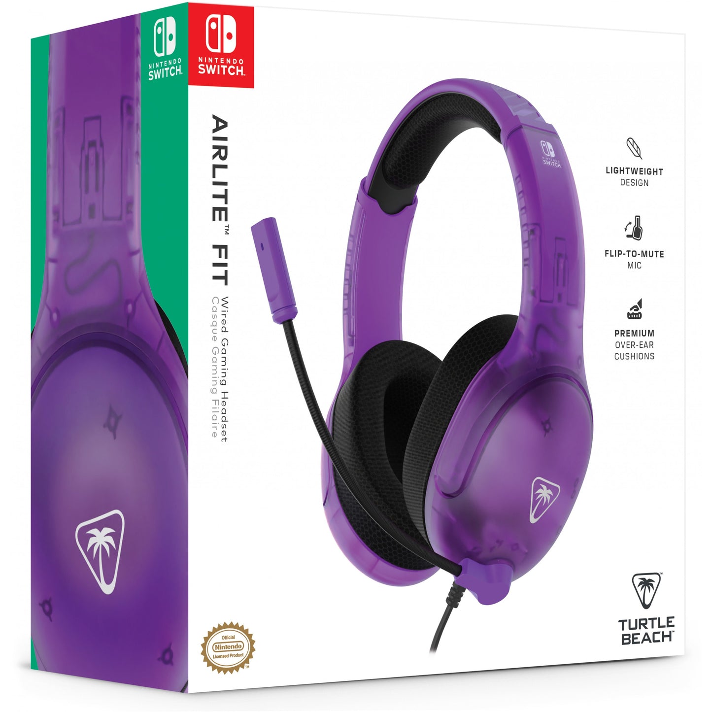 Turtle Beach Airlite Fit Headset NS Ghost Lila