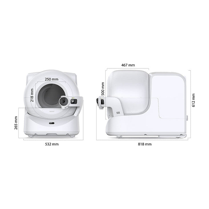 PETKIT Purobot Max Katzentoilette selbstreinigend automatisch App