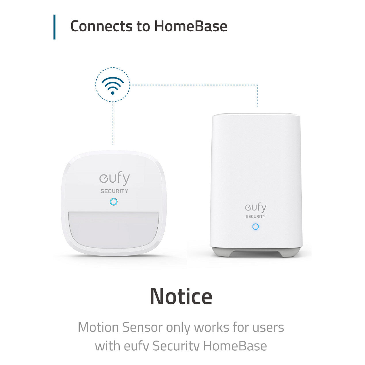 Eufy Security - Bewegungssensor Wi-Fi white