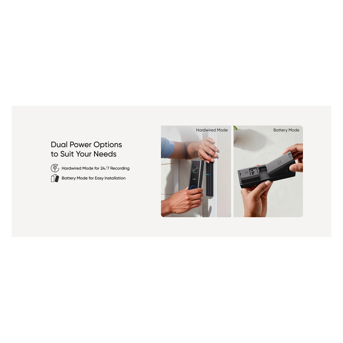 Eufy Video Doorbell C31 - Smarte Trklingel - mit Kamera - Wi-Fi