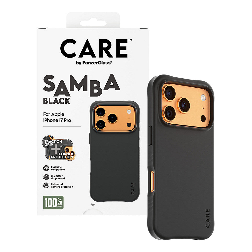CARE fashionable Samba black MagSafe iPhone 17 Pro