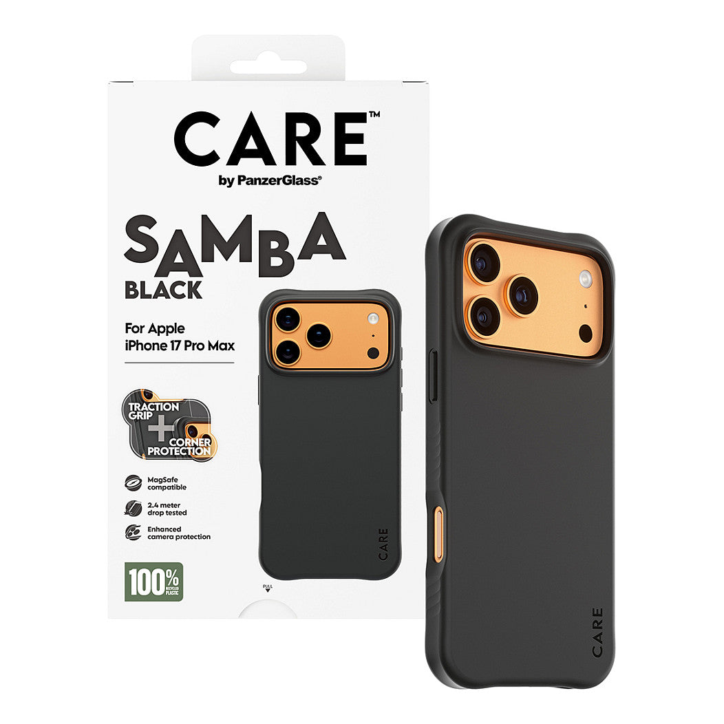 CARE fashionable Samba black MagSafe iPhone 17 Pro Max