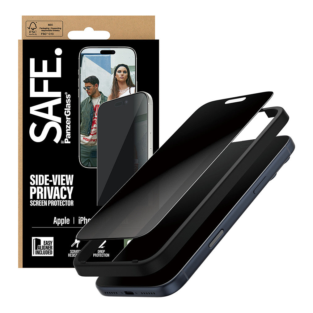 SAFE Privacy Schutzglas iPhone 17 Pro Max/UWF