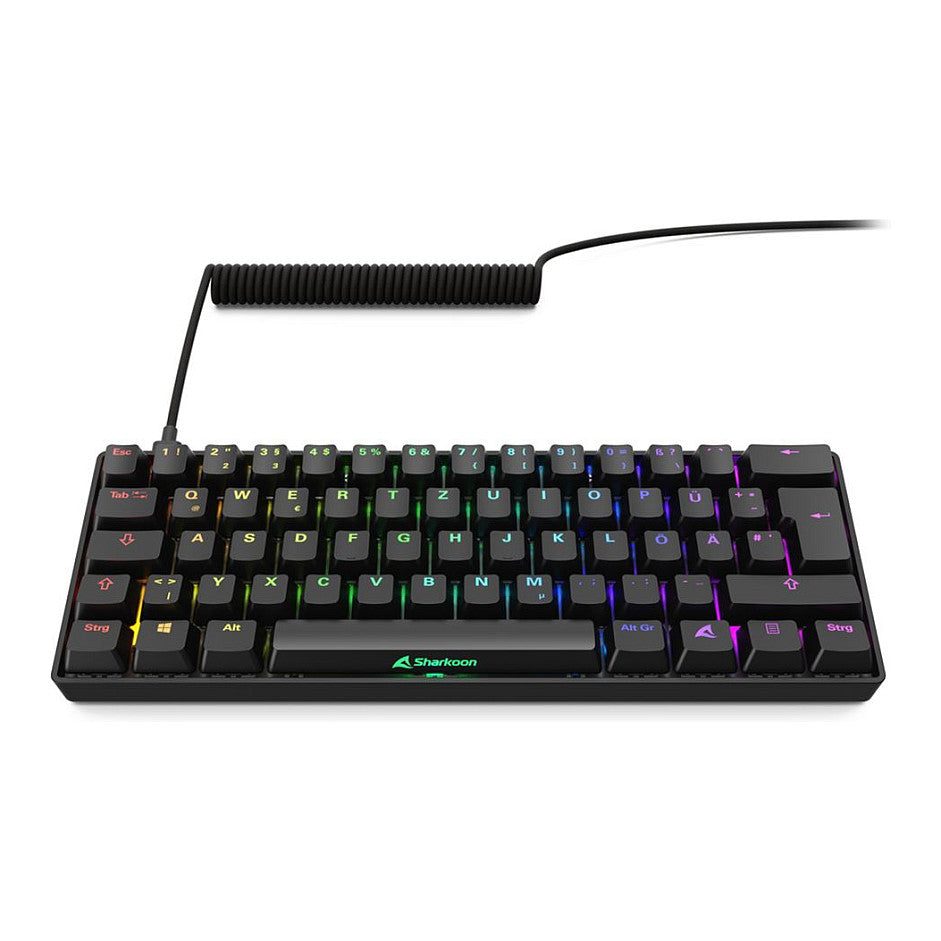 Sharkoon Gaming Tastatur Skiller SGK50S4 Gen2 schwarz-gelb D