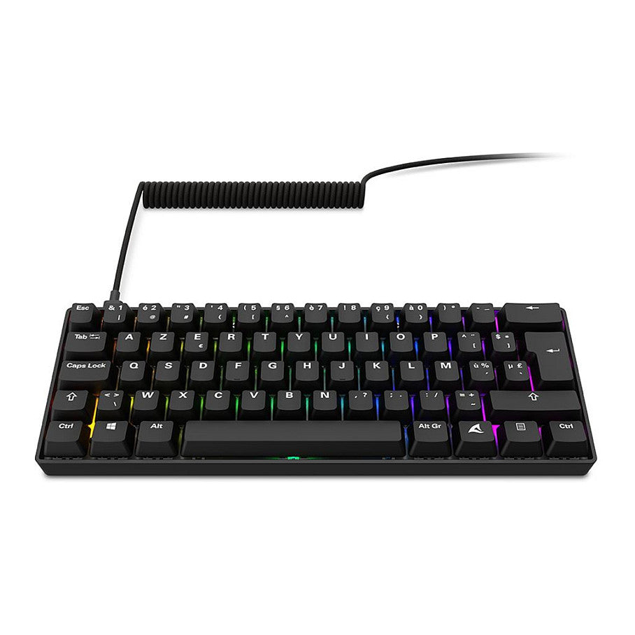 Sharkoon Gaming Tastatur Skiller SGK50S4 Gen2 PBT scw-gel DE
