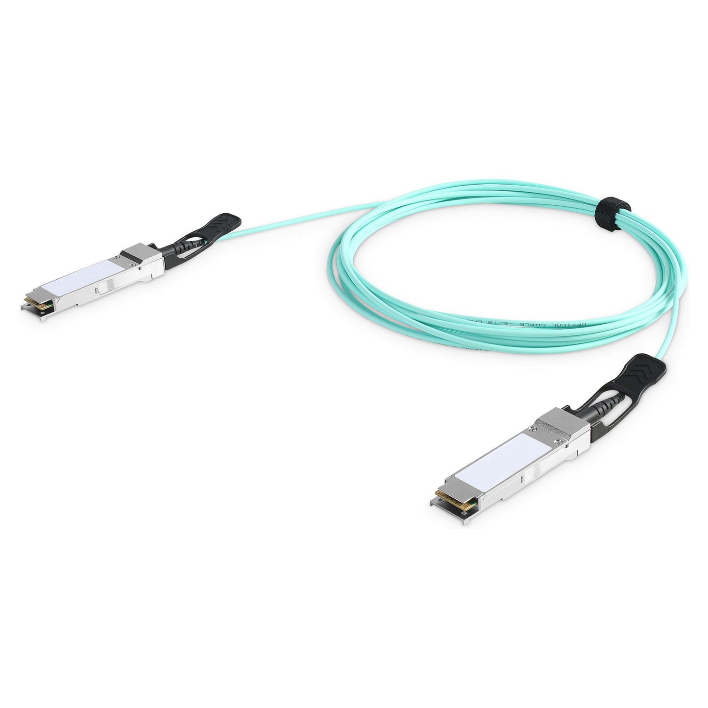 DIGITUS Kabel QSFP+ 40G AOC 10.0m türkis