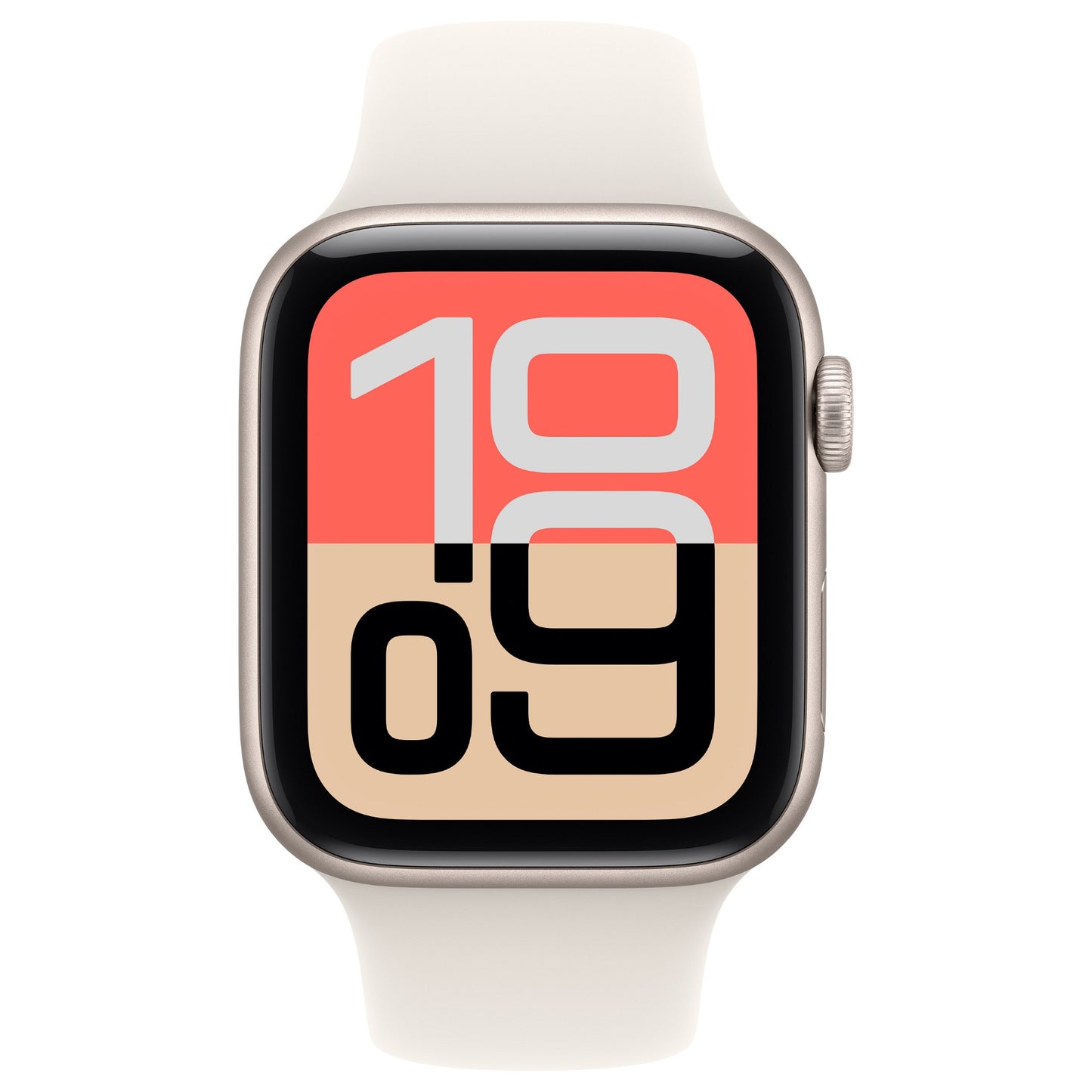 Apple Watch SE 3 Aluminium Cellular 44mm Polarstern (Sportarmband polarstern) S/M