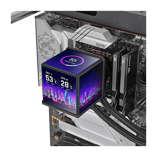 K Thermaltake MINECUBE 360 Ultra AIO ARGB Fan black