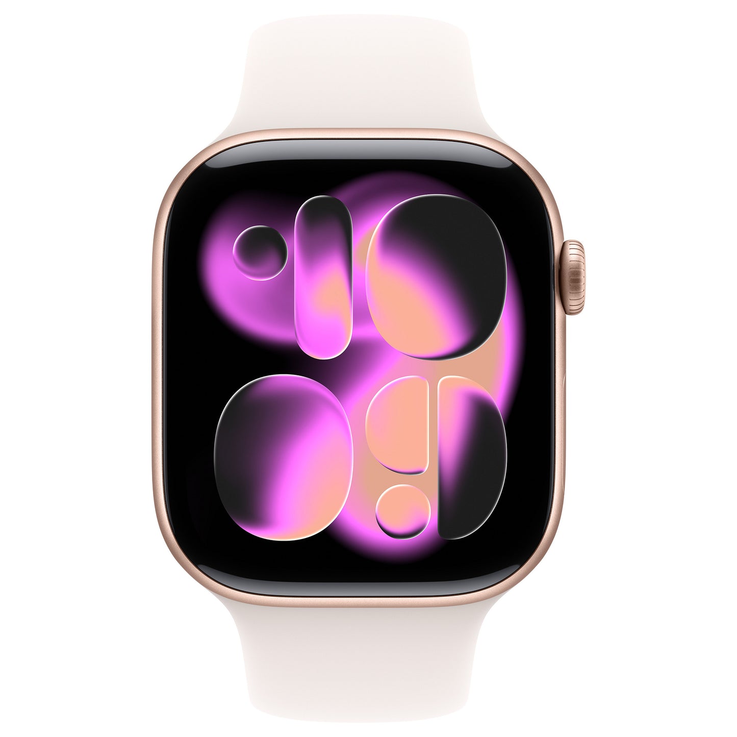 Apple Watch S11 Aluminium 46mm Rosegold (Sportarmband blassrosa) S/M
