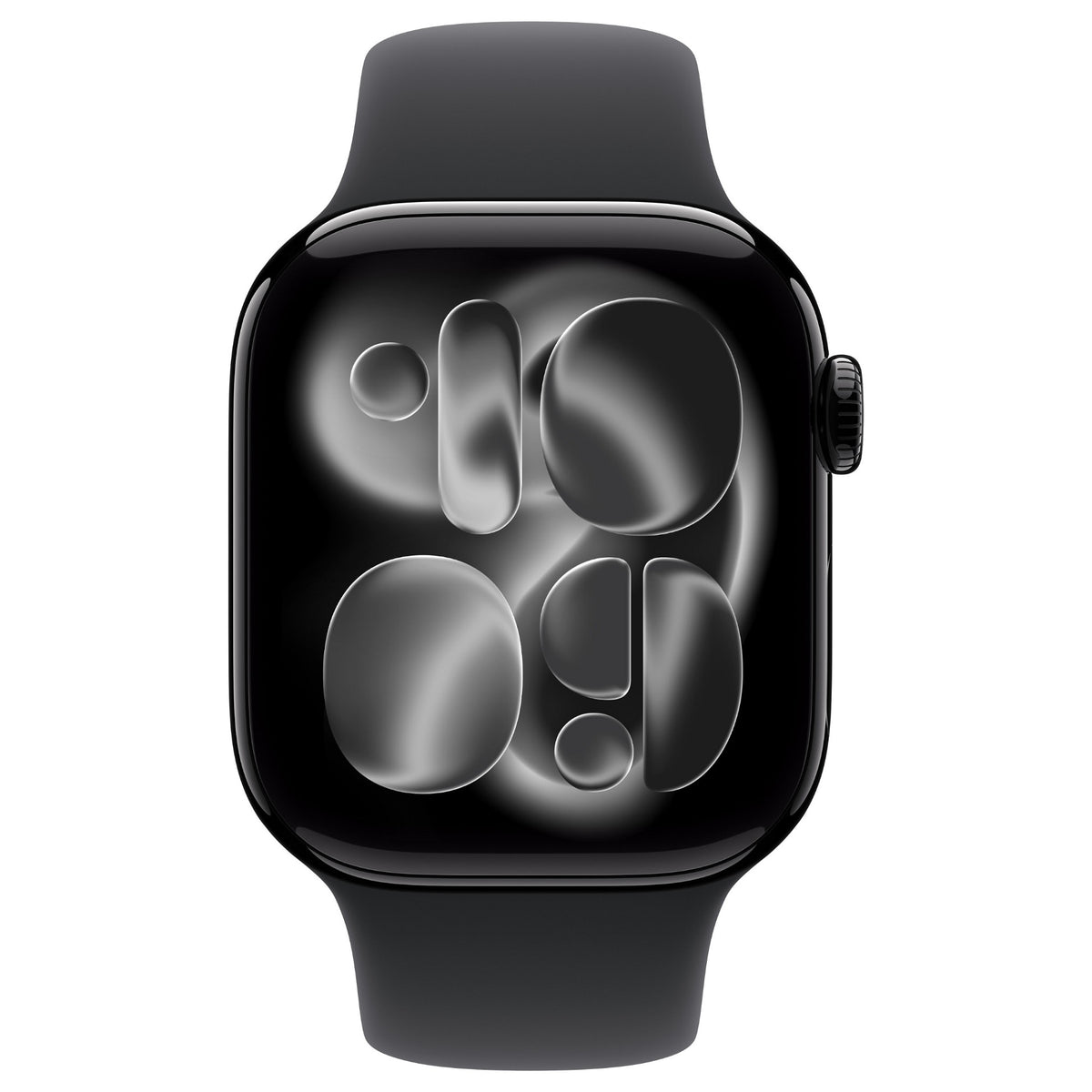 Apple Watch S11 Aluminium Cellular 42mm Diamantschwarz (Sportarmband schwarz) S/M