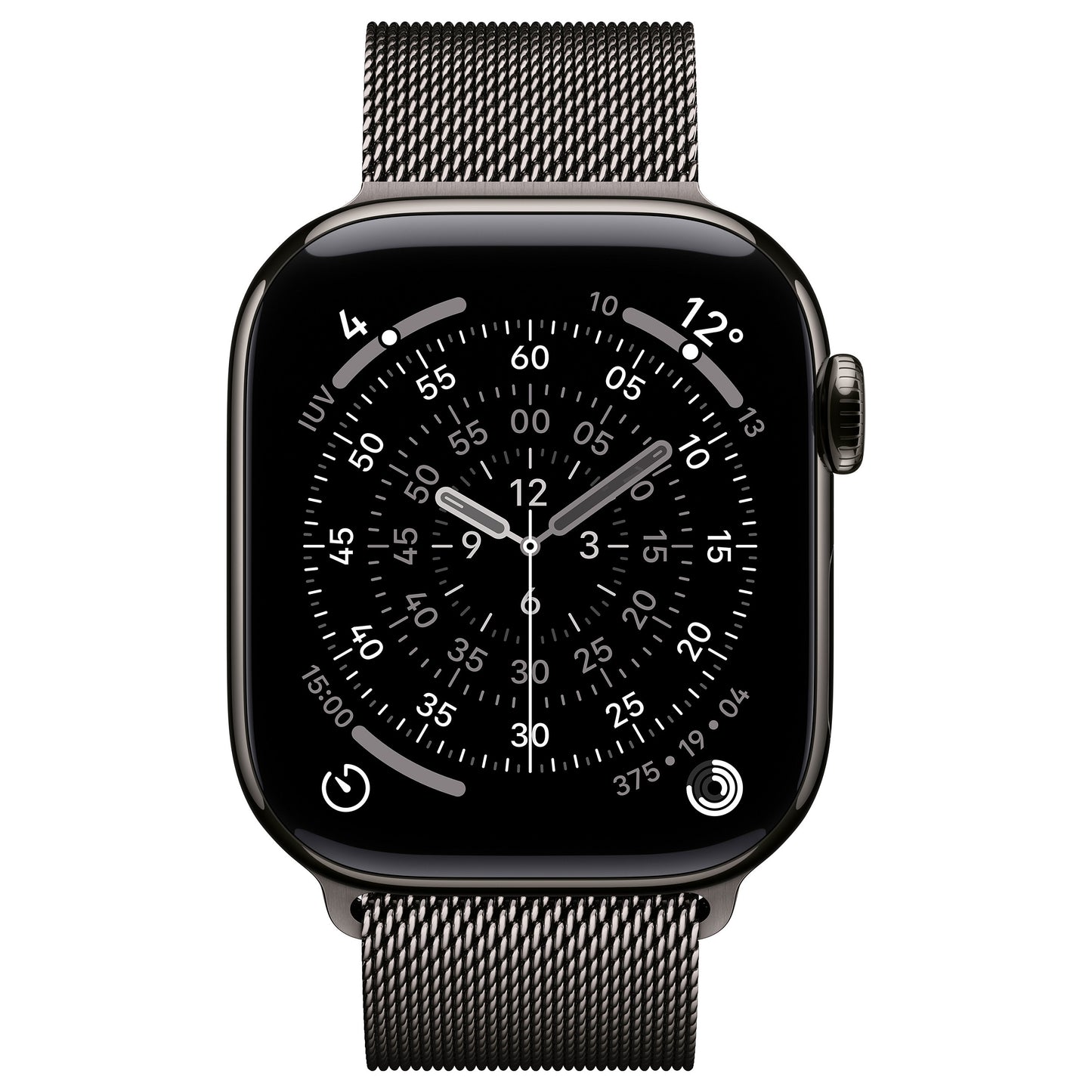 Apple Watch S11 Titan Schiefer Cellular 42mm (Milanaise Armband schiefer)