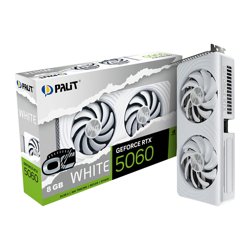 RTX 5060 8GB Palit OC GDDR7 white