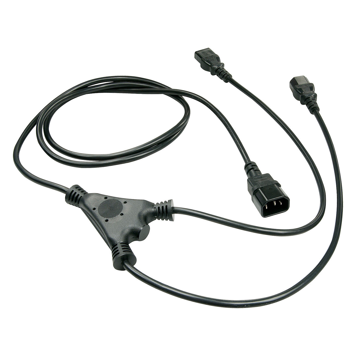 LINDY IEC-Y-Netzkabel 1xIEC320 C14 - 2xIEC32 2m
