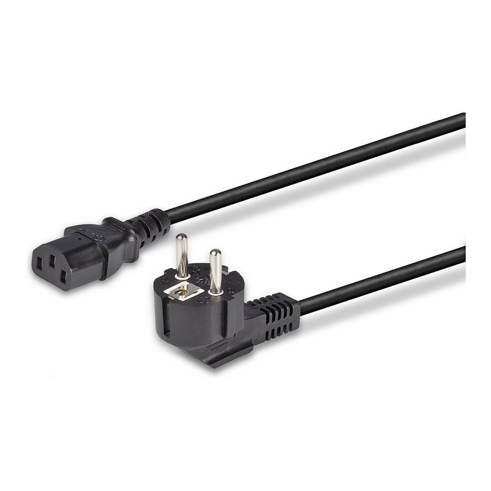 LINDY IEC-Netzkabel 3m Schuko-Winkelst. IEC320C13