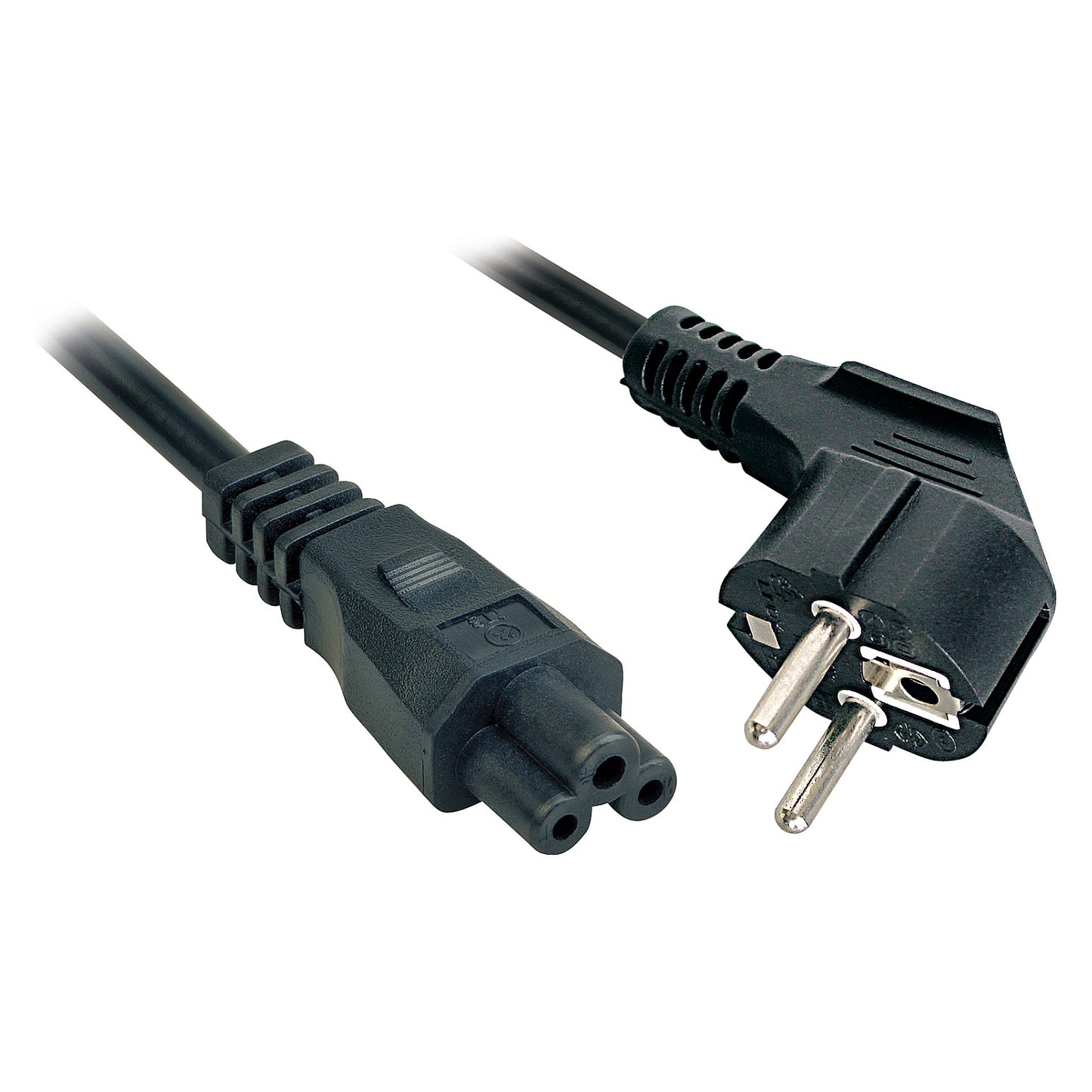 LINDY IEC-Netzkabel 320-C5 f - Schuko m 2m