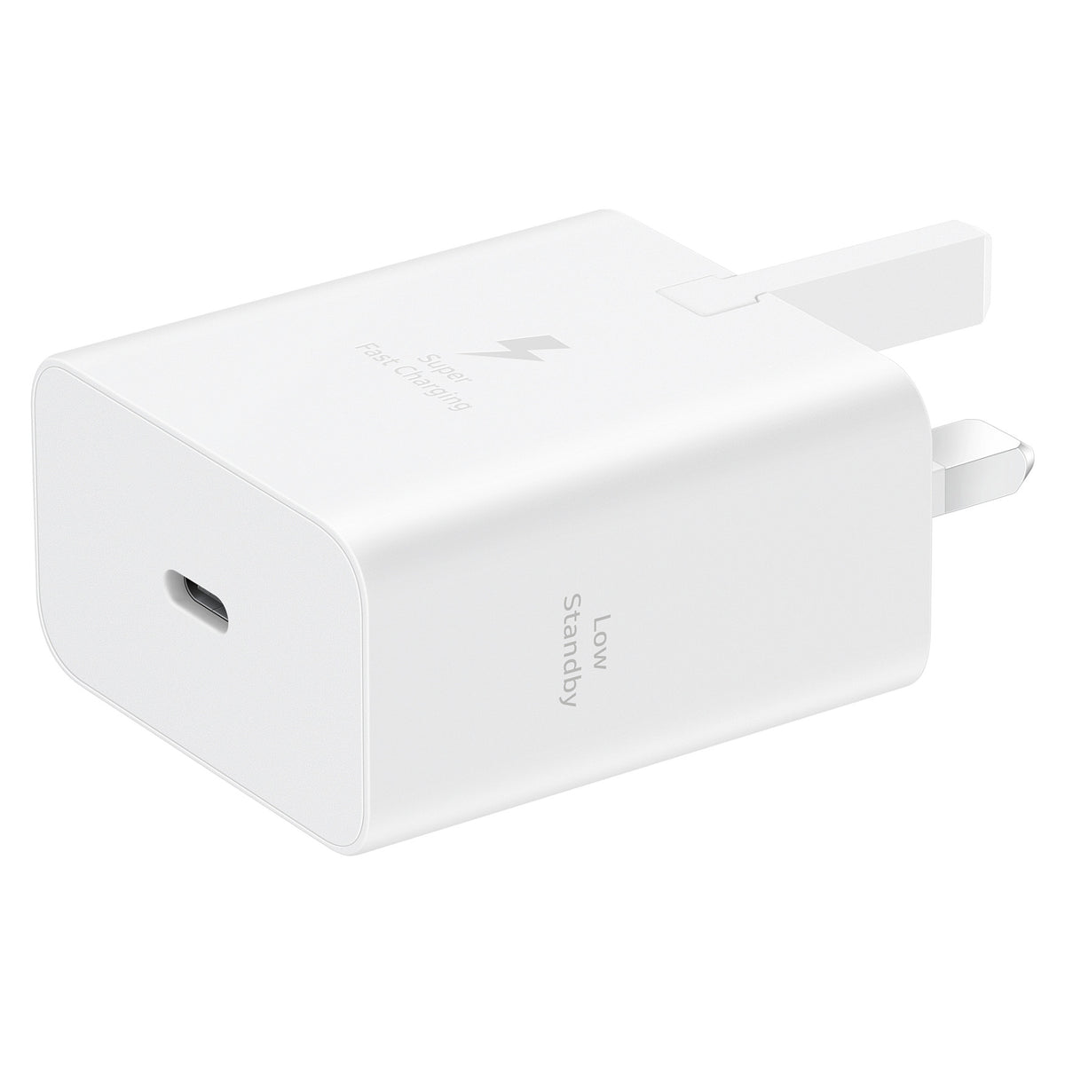 Samsung Schnellladegert 45W Power ohne Kabel EP-T4511 white