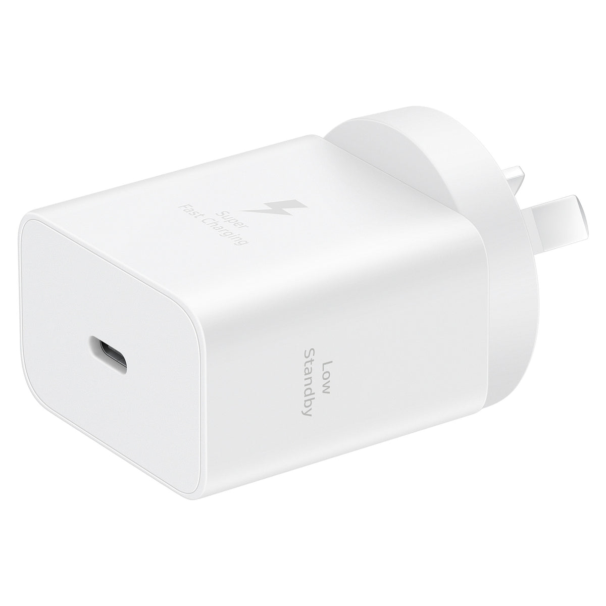 Samsung Schnellladegert 45W Power ohne Kabel EP-T4511 white