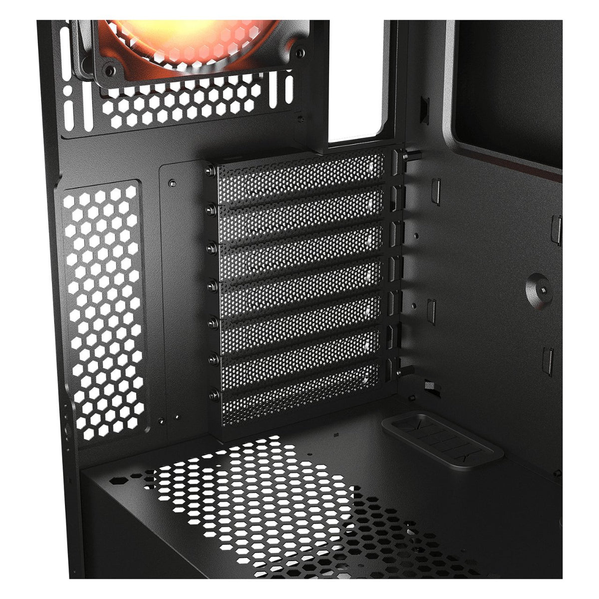 Midi COUGAR Airface ECO, ARGB, Schwarz