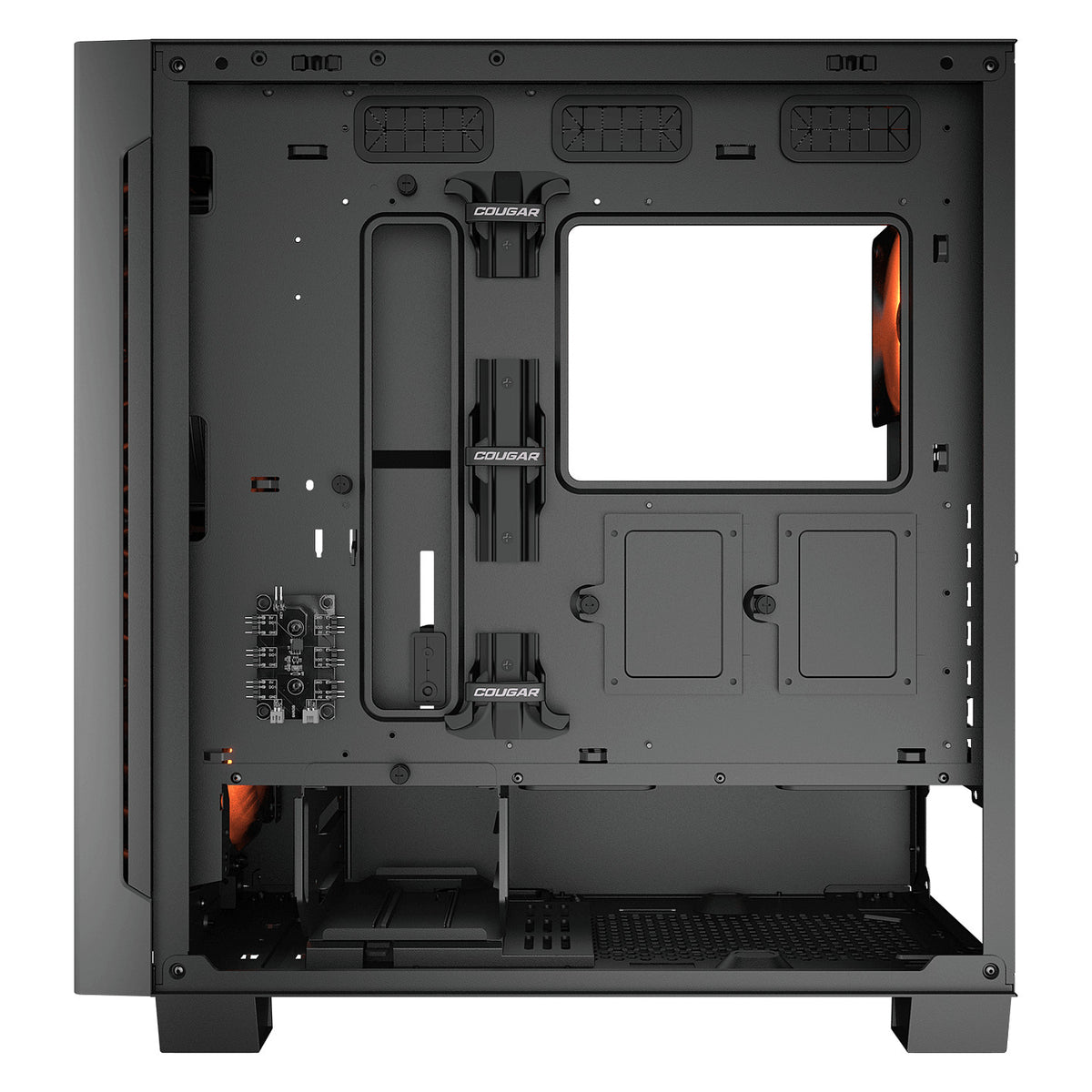 Midi COUGAR Airface ECO, ARGB, Schwarz