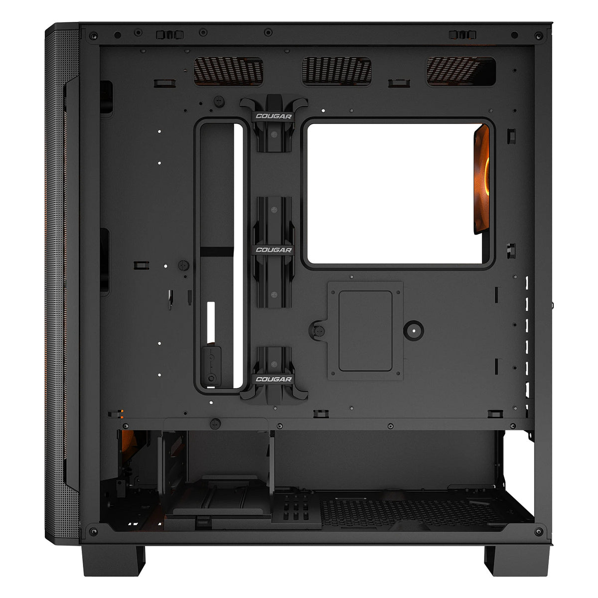 Midi COUGAR Airface FLO, ARGB, Schwarz
