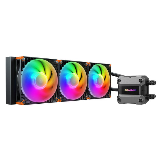 K COUGAR CPU Wasserkühlung Poseidon Ultra 360, ARGB, Schwarz