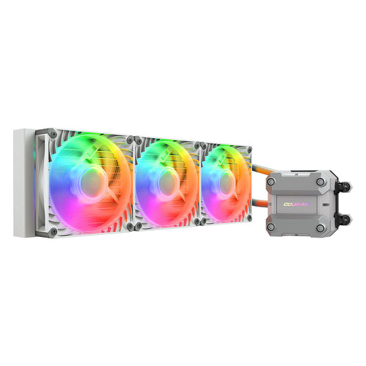 K COUGAR CPU Wasserkühlung Poseidon Ultra 360, ARGB, Weiß