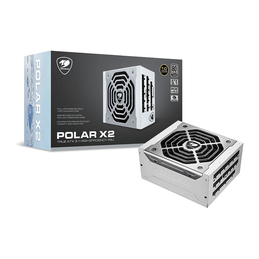 1050W COUGAR Netzteil POLAR X2 1050W ATX3.1/80 Plus Plat./Modular