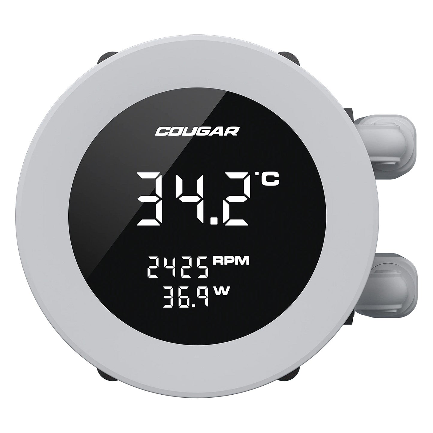 K COUGAR CPU Wasserkühlung Poseidon Vistek 240, ARGB, Weiß