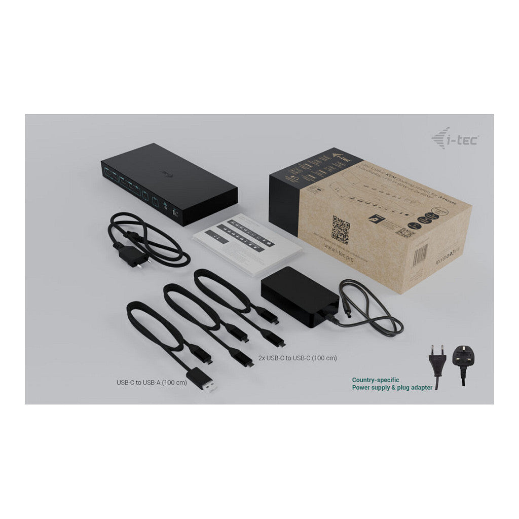 D I-TEC USB-C KVM DOCKING STATION