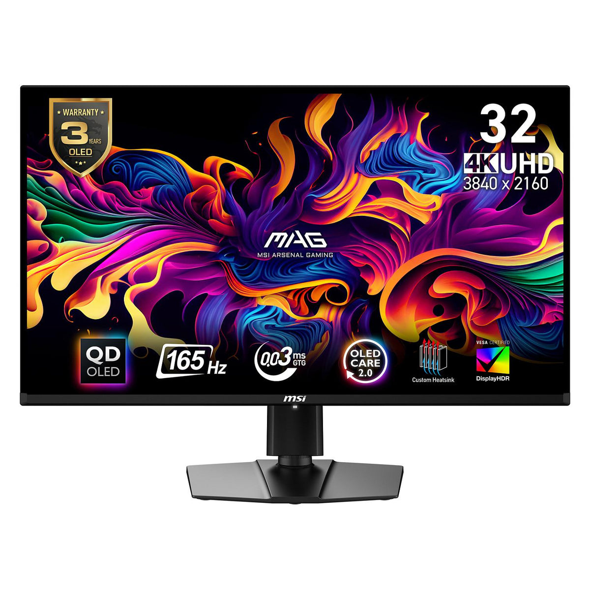 32"(81.3cm)TFT MSI MAG 321UPDE QD-OLED 9S6-3DD39T-029