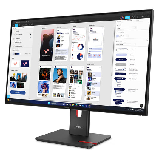 Lenovo ThinkVision T32UD-40 (31,5") UHD HDMI/DP/USB-C/DOC