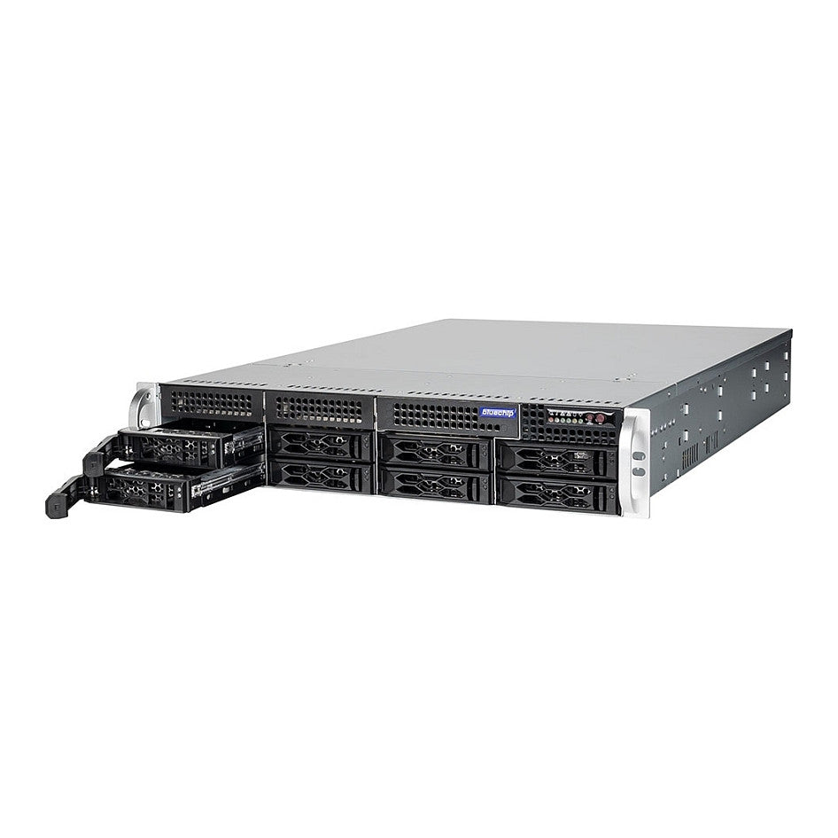 Server bluechip SERVERline R42316s 2 HE Rack, Xeon 4410Y TPM-Modul 32GB 2x960GB SSD, 2 x 10 Gigabit Ethernet