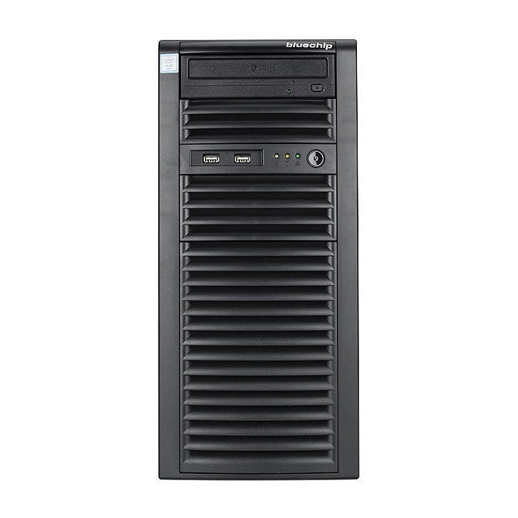 Server bluechip SERVERline T40320s Tower, Xeon 4410Y 32 GB DDR5, 2 x 960 GB SSD, 2 x RJ45 (10 Gb/s)