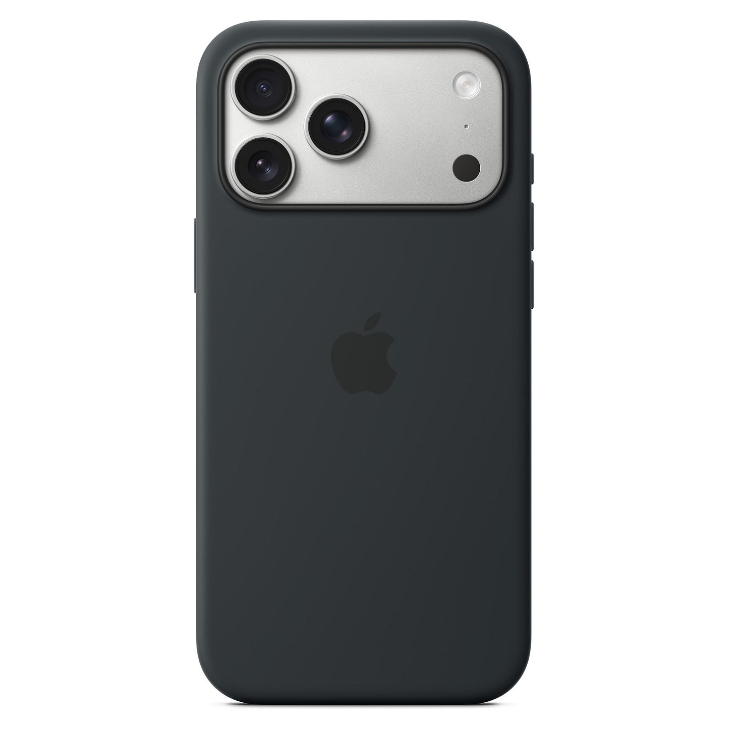 Silikon Case iPhone 17 Pro Max mit MagSafe (schwarz)