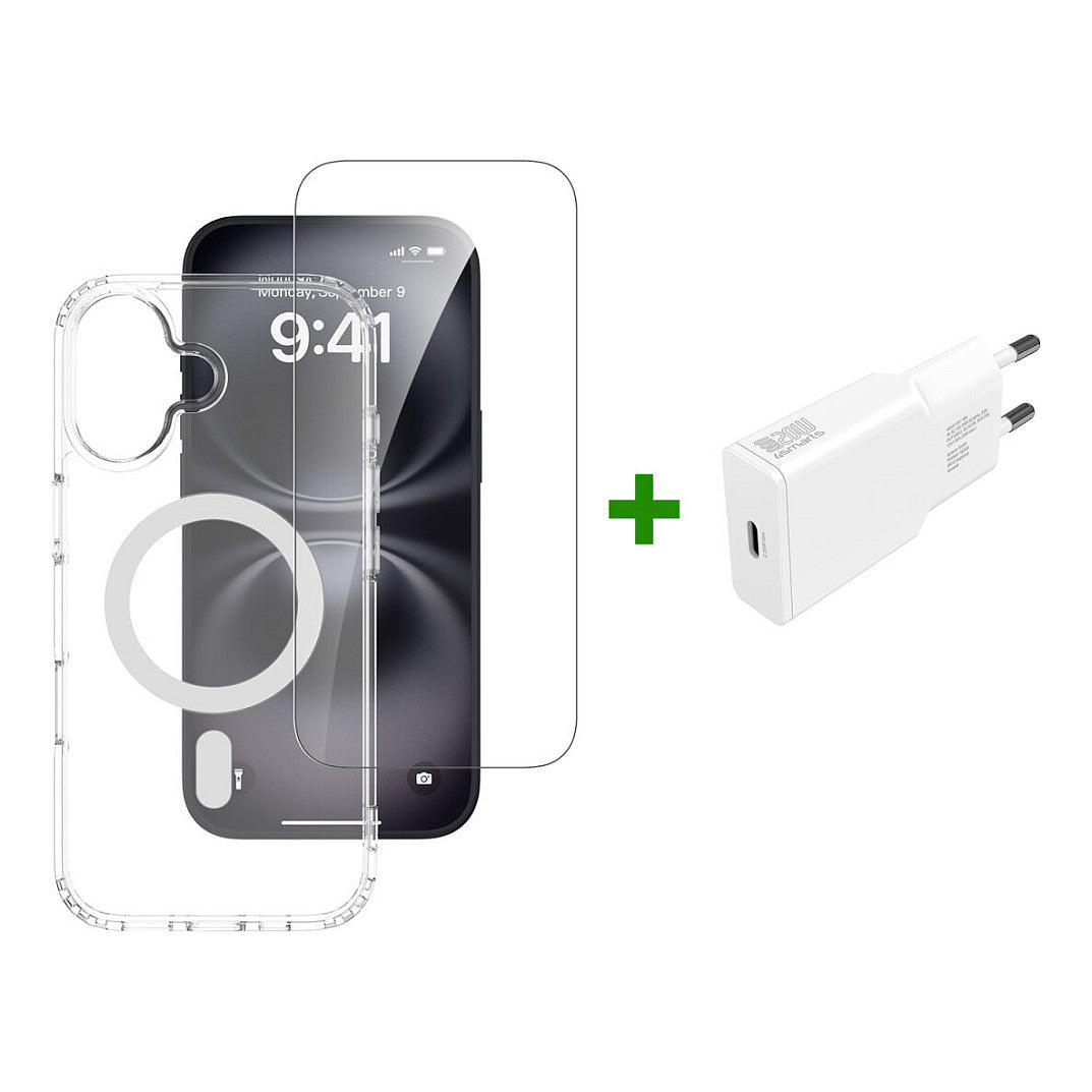 4smarts 3in1 Premium Starter Set fr Apple iPhone 17