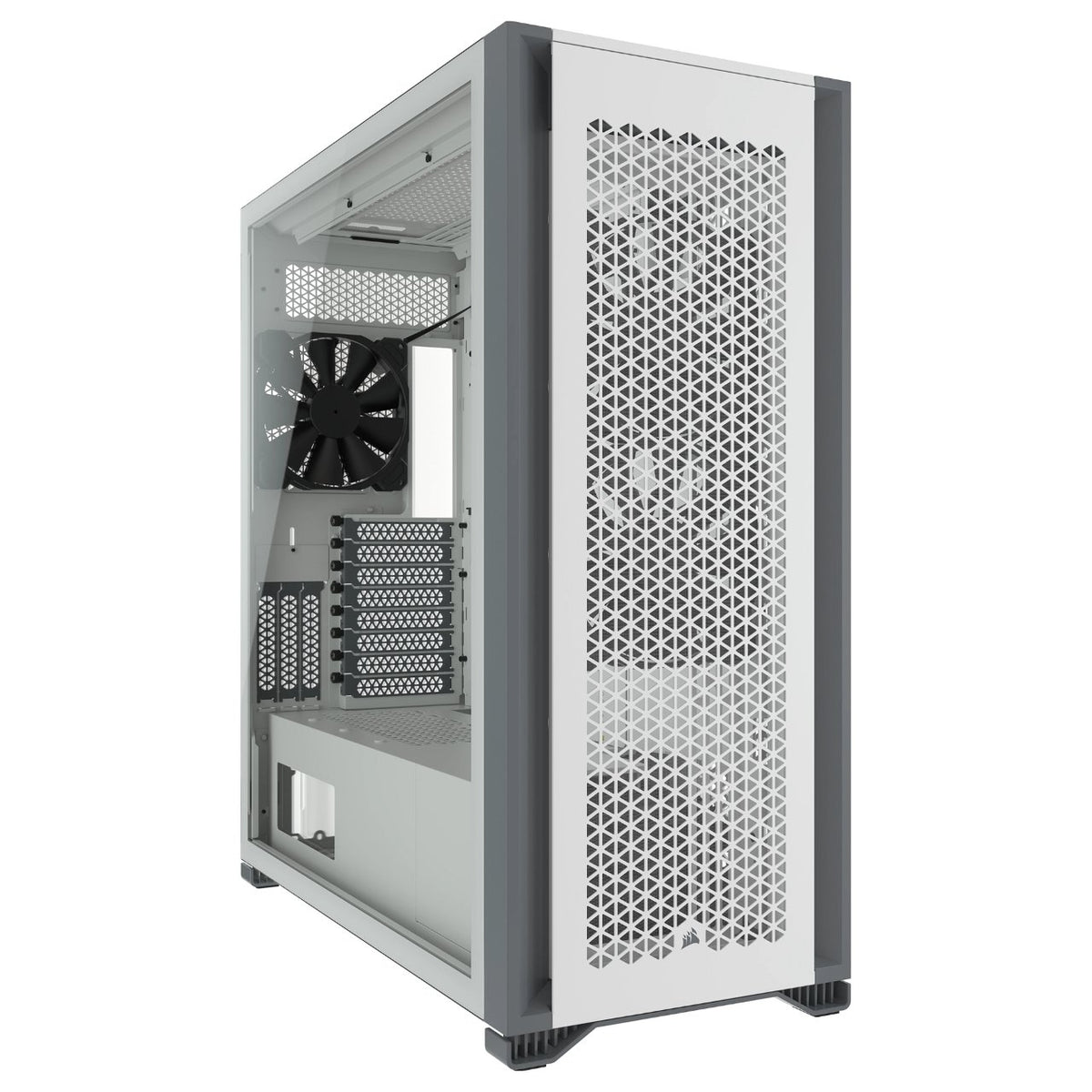 Corsair 7000D Airflow White Full Tower Gaming Gehäuse mit Glas Seitenfenster