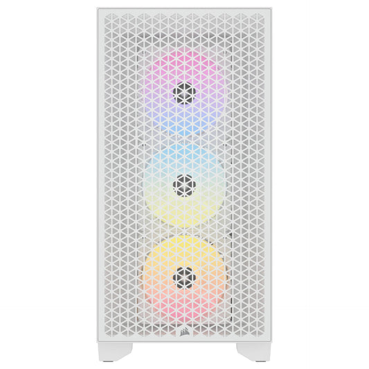 Corsair 3000D RGB Airflow weiß Midi Tower ATX Gaming Gehäuse