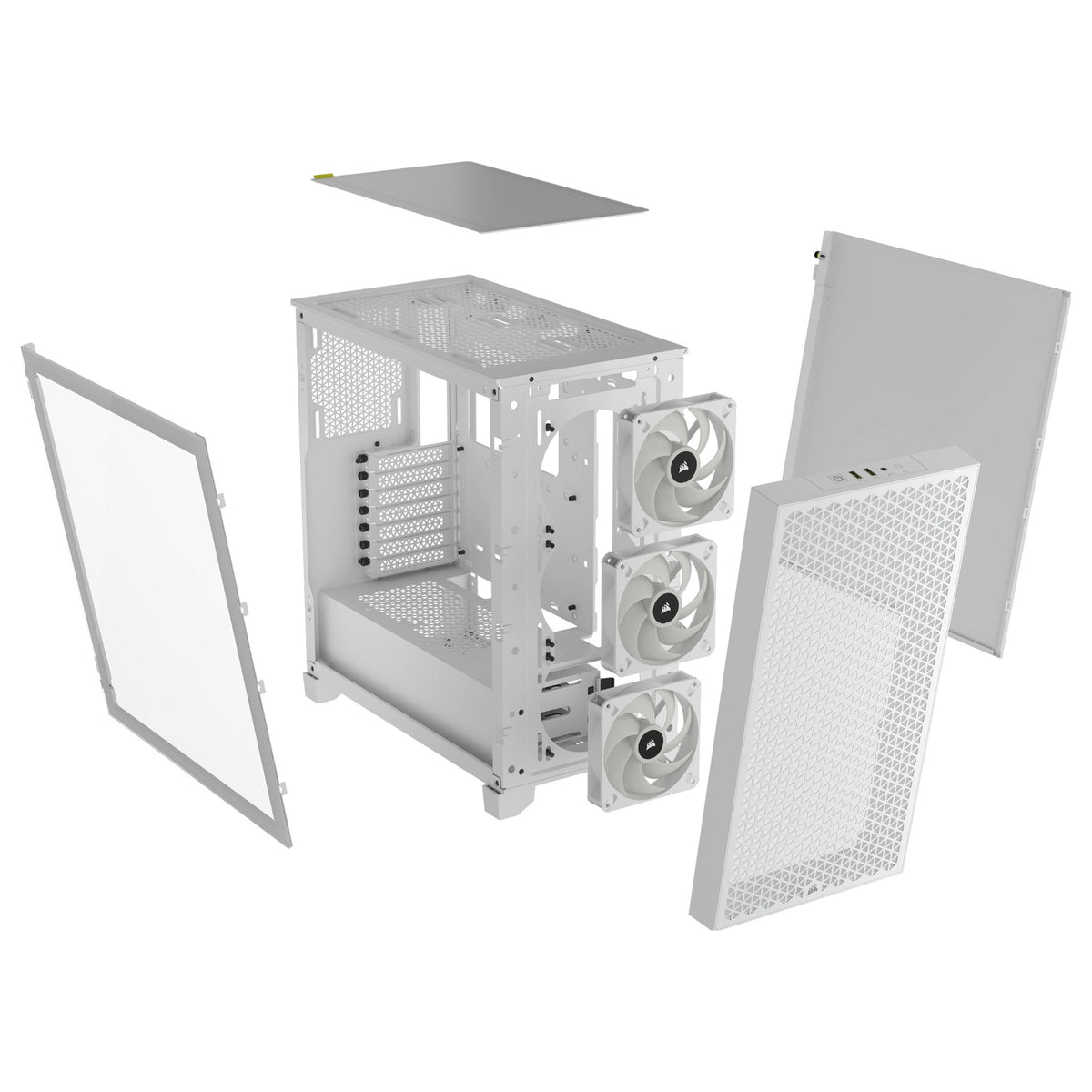 Corsair 3000D RGB Airflow weiß Midi Tower ATX Gaming Gehäuse