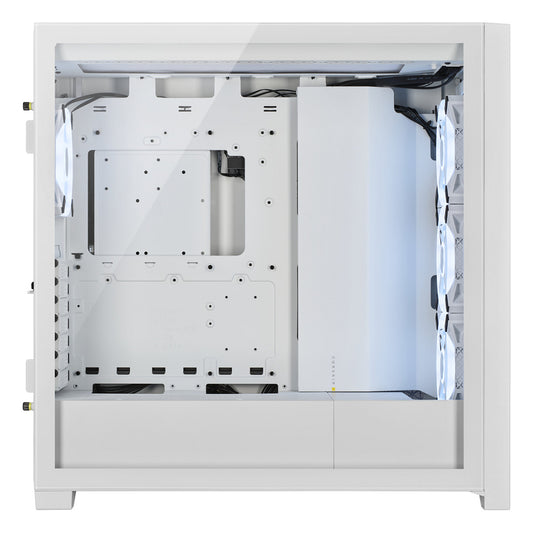 Corsair iCUE 5000X RGB QL Edition Mid-Tower ATX Gaming Gehäuse weiß
