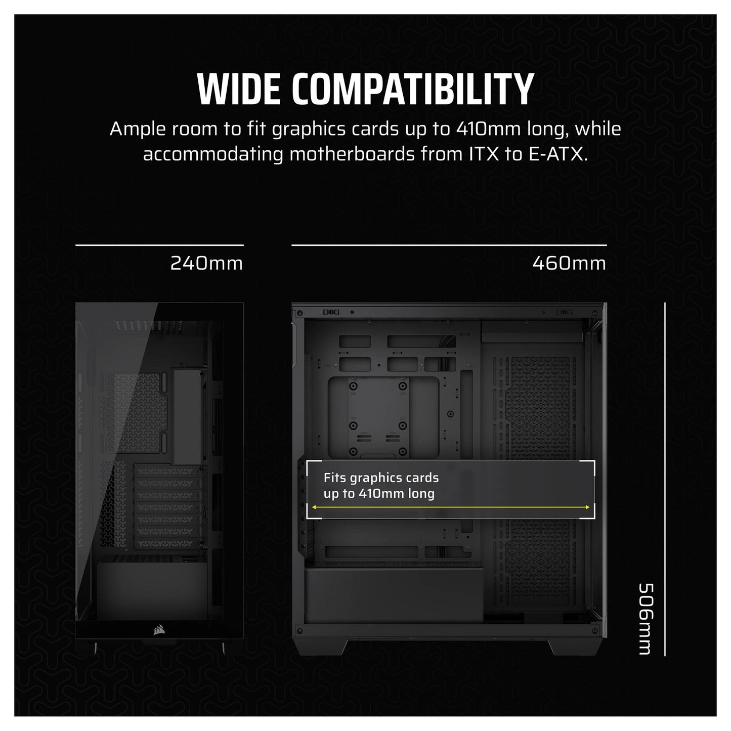 Corsair 3500X schwarz Midi Tower ATX Gaming Gehäuse