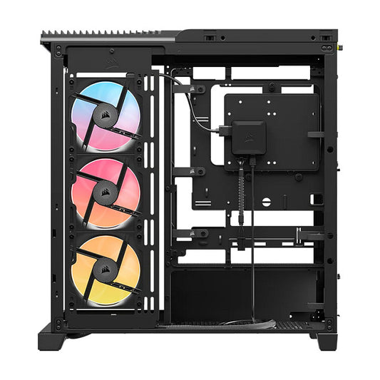 CORSAIR Midi 4500X LX RGB Tempered Glass Black