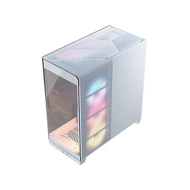 CORSAIR Midi 4500X LX RGB Tempered Glass White
