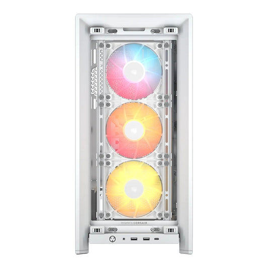 CORSAIR Frame 4000D RS ARGB Weiß Midi Tower ATX Gaming Gehäuse