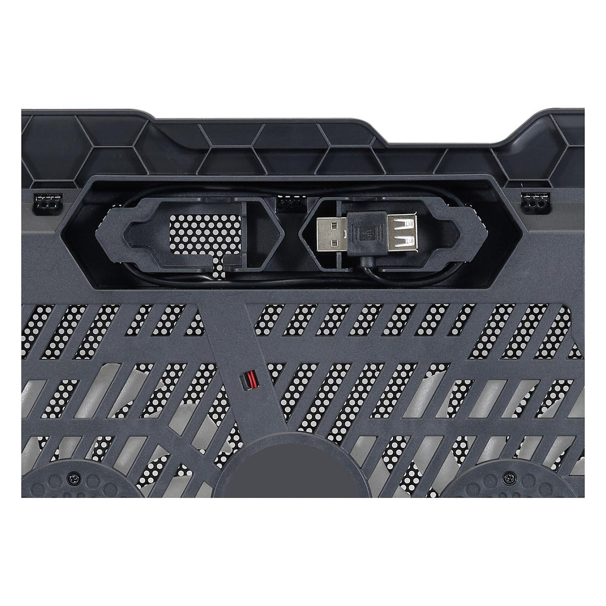 CONCEPTRONIC 2-Fan USB-A2.0 Laptop-Kühlpad 25Kg 15.6" sw